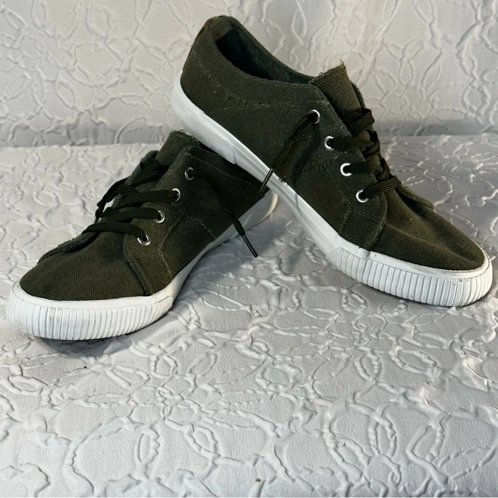 TOMMY BAHAMA - Women’s Green Canvas Shoes Size 9.5 - Picture 7 of 11